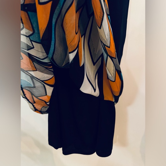 Robe bustier longue Forever 21 plumes Feather print chiffon Maxi dress festival - Picture 5 of 7